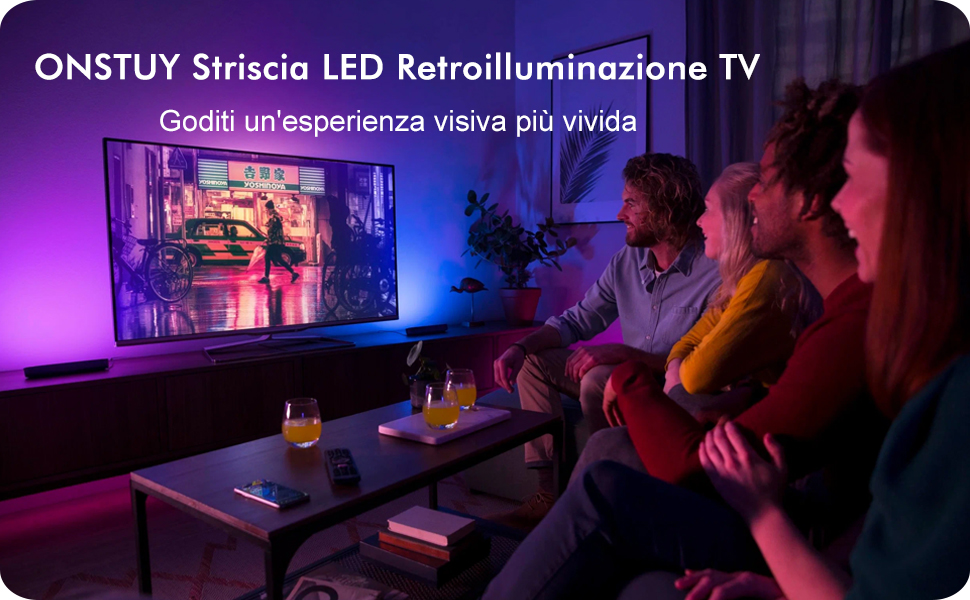 Striscia LED per HDTV da 40-60 pollici: Recensione completa