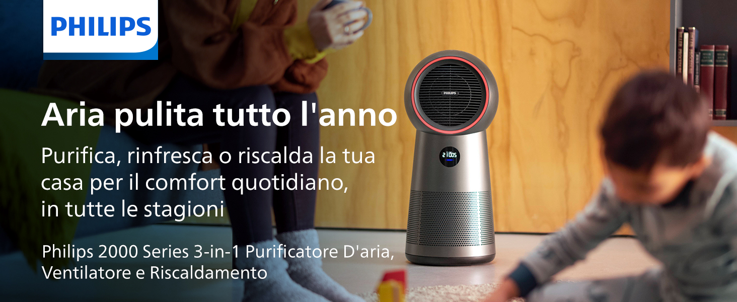 Aria pulita in ambienti fino a 42m² con il Philips AMF220/15