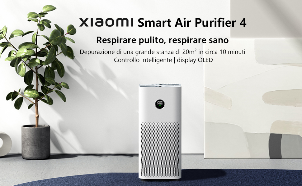 Conosci il purificatore d’aria Xiaomi Smart Air Purifiers 4