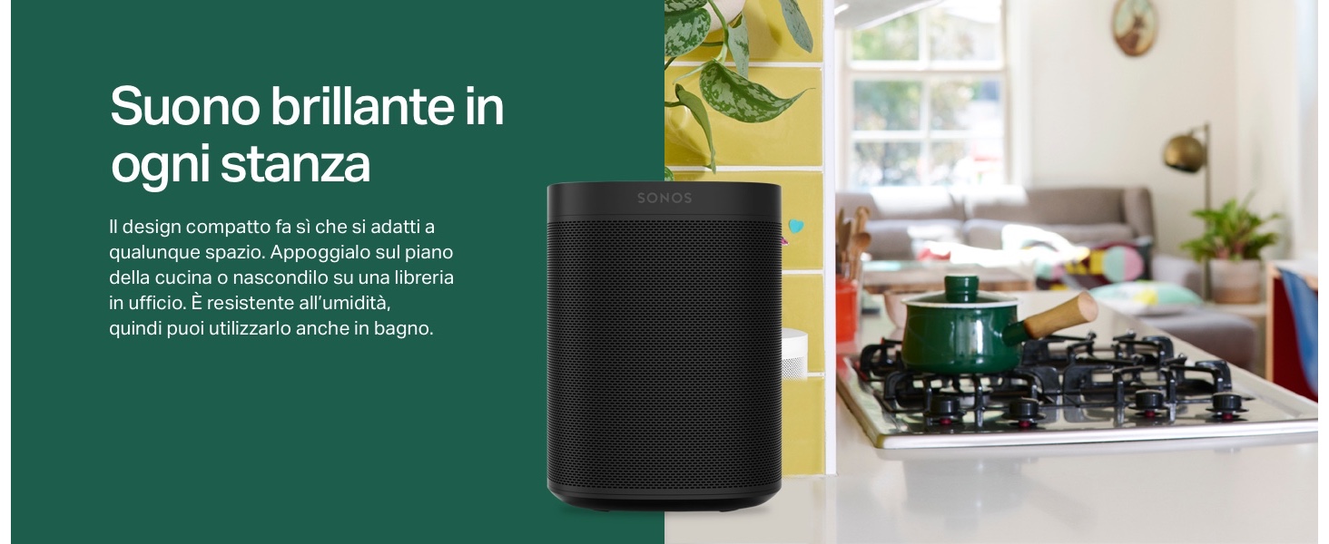 L’esperienza d’ascolto al top con Sonos One Generazione 2