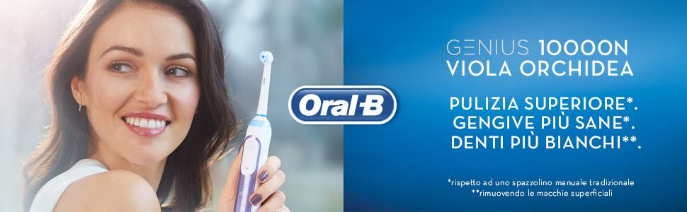 Oral-B Genius 10000N: batteria al litio per una lunga durata