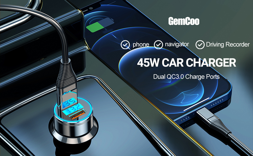 QC3.0 Caricatore USB da Auto 45 W: la recensione completa