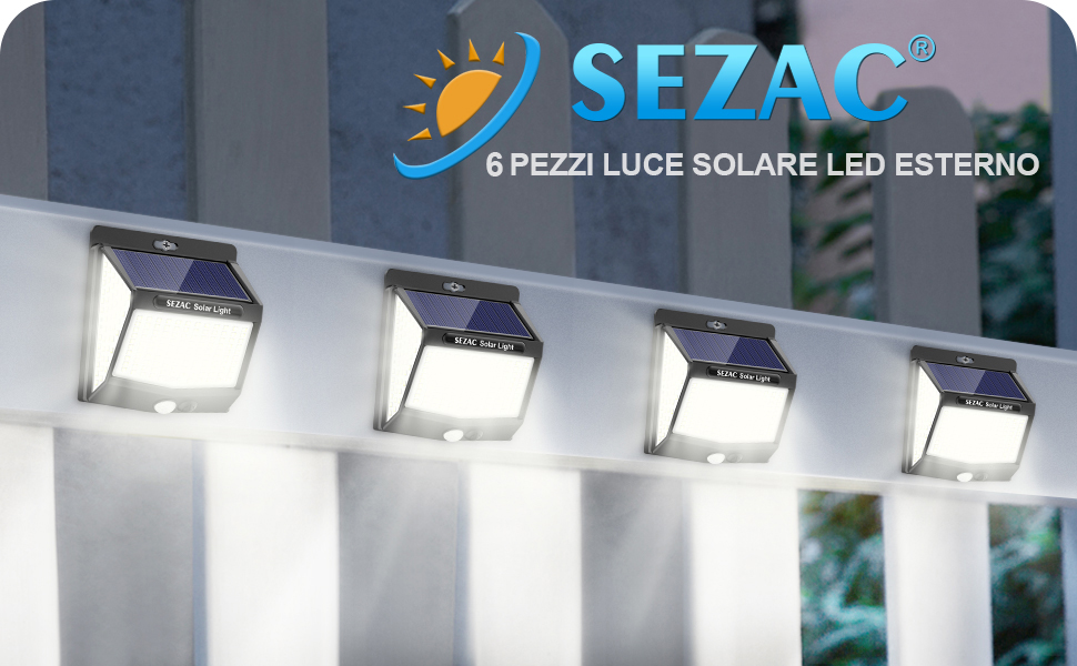 SEZAC Luce Solare Led Esterno: La Recensione Completa