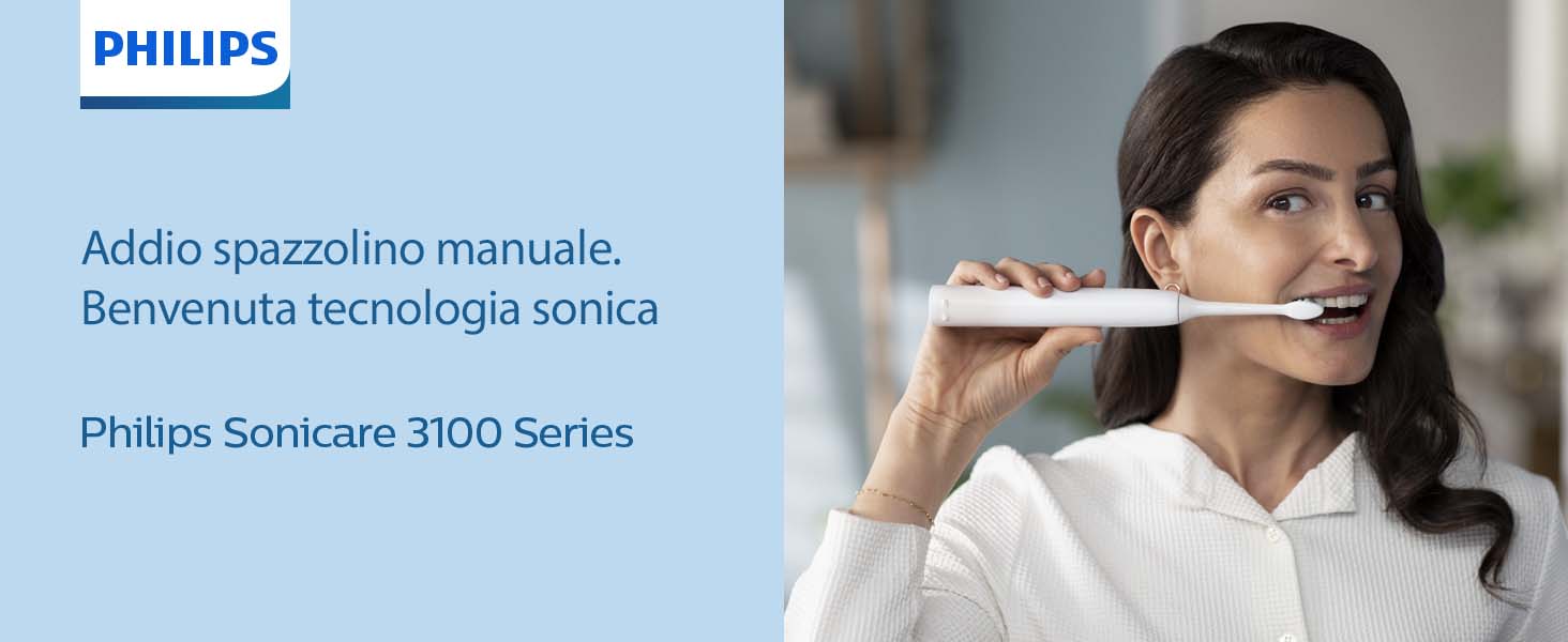 Spazzolino elettrico Sonicare Serie 3100: la nostra opinione