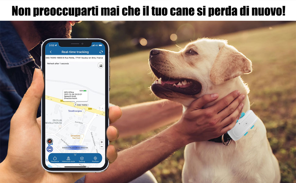 TK911 PRO: il localizzatore GPS per cani