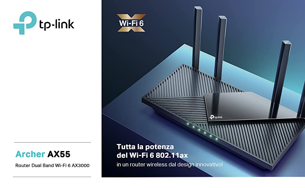 TP-Link Archer AX55: il router WiFi 6 compatibile con Alexa