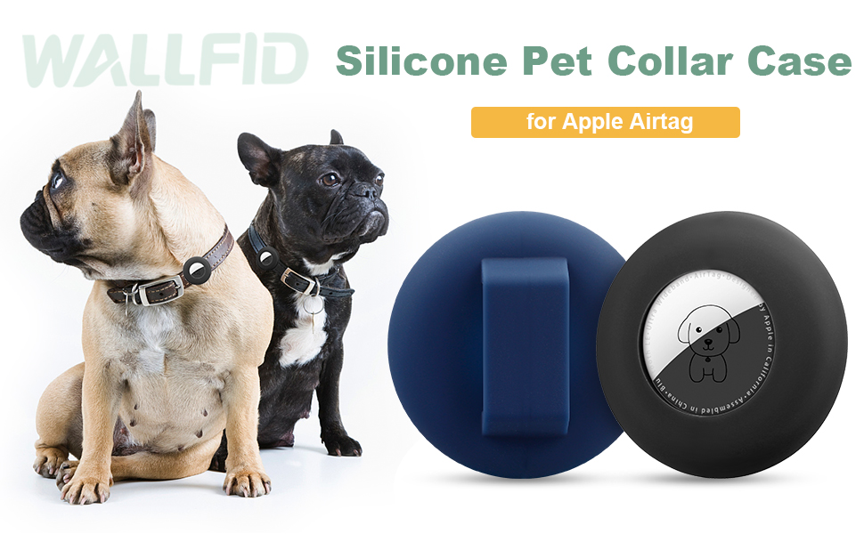 WALLFID Airtag: il collare GPS per animali domestici con stile