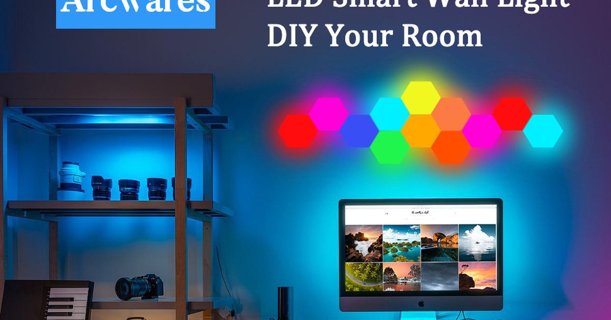 Arcwares Pannelli LED RGB: controllo touch e classe energetica A++