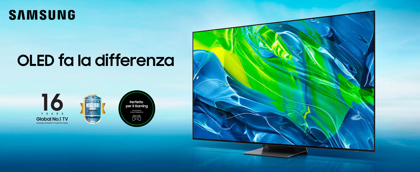 La Smart TV Samsung QE55S95BATXZT: recensione e opinioni sulla OLED 55”