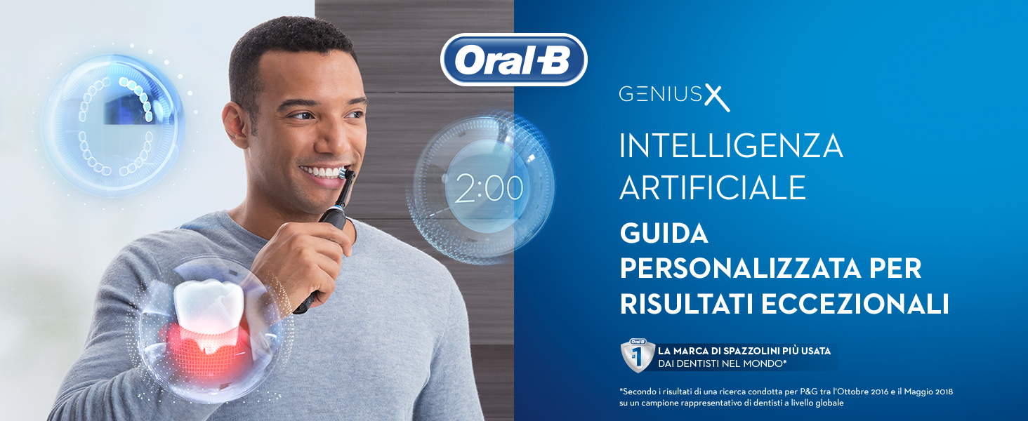 Oral-B Genius X: uno spazzolino elettrico a 6 modalità