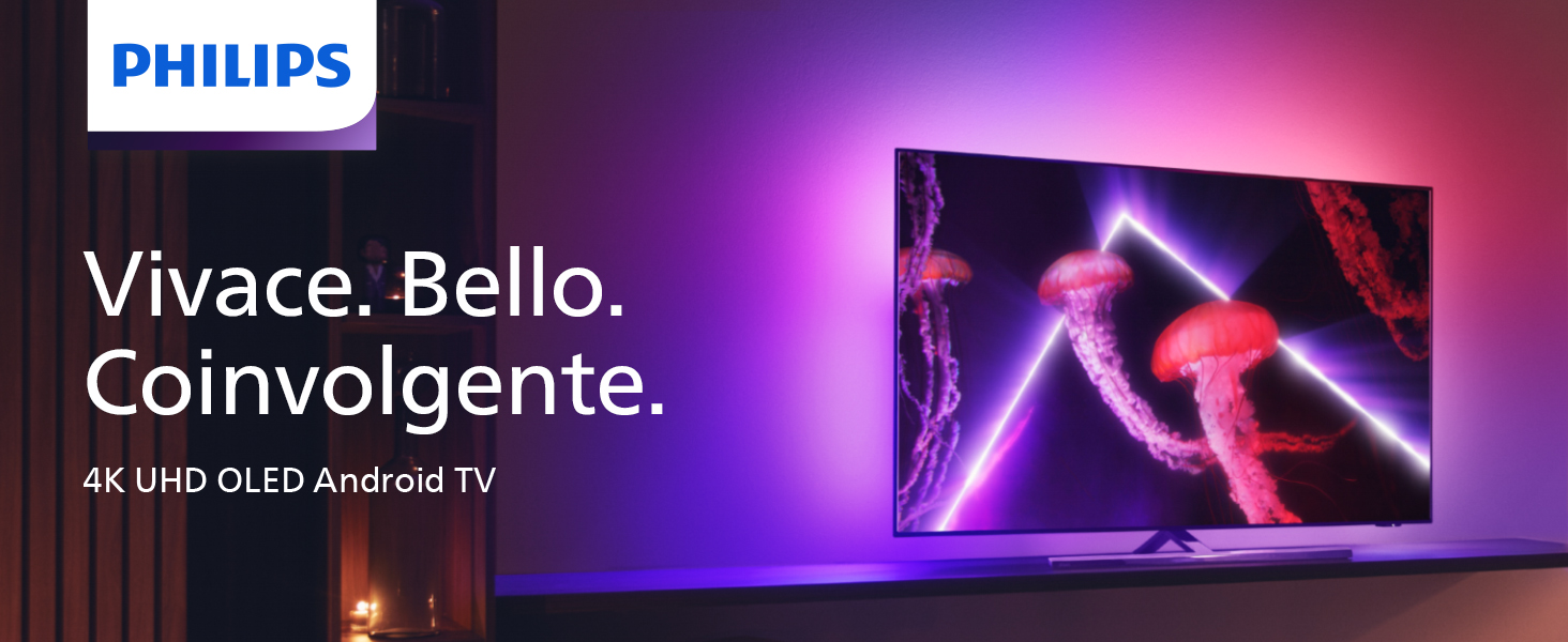 Philips OLED857: la Smart TV OLED UHD 4K 48 Pollici con Ambilight