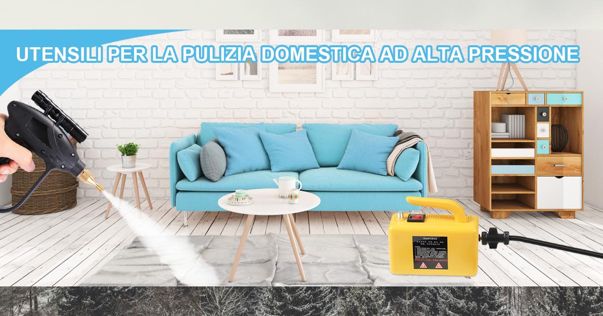 Pulizia facile ed efficiente con la pulitrice a vapore 2600W