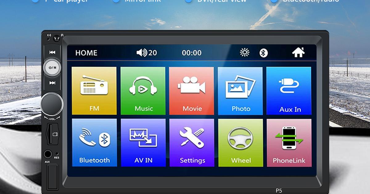 Recensione Podofo Bluetooth Autoradio 2 DIN 7 pollici Touch Screen