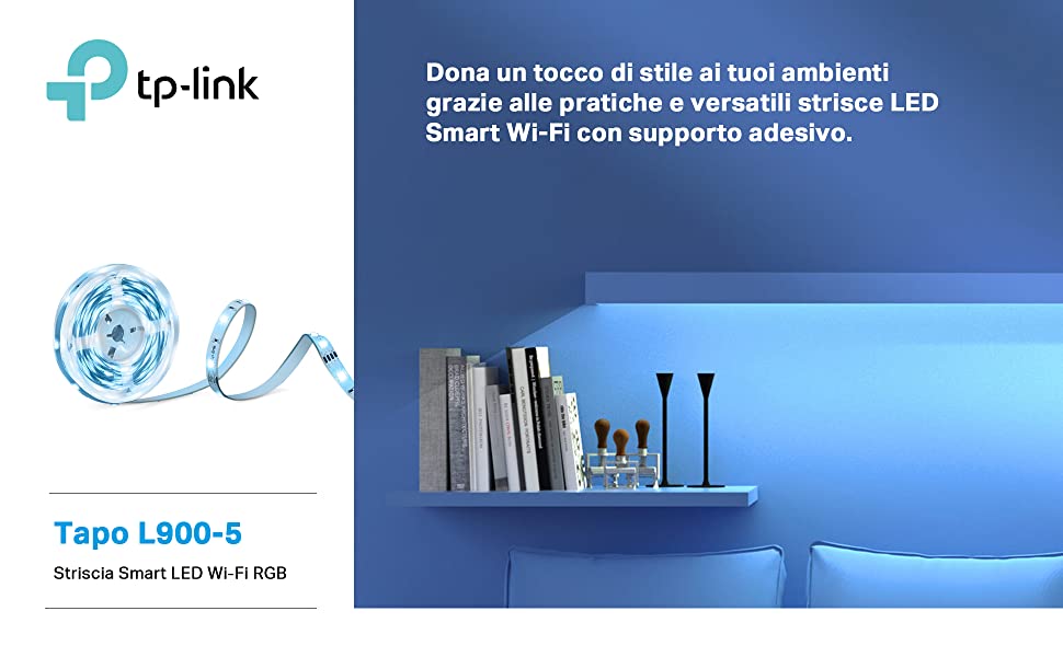 TP-Link Tapo L900-5 Striscia LED Smart Wi-Fi 5m: prova pratica