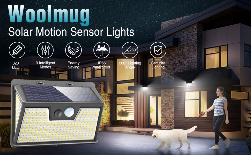 Woolmug Luce Led Solare Esterno 320 LED: vantaggi e svantaggi