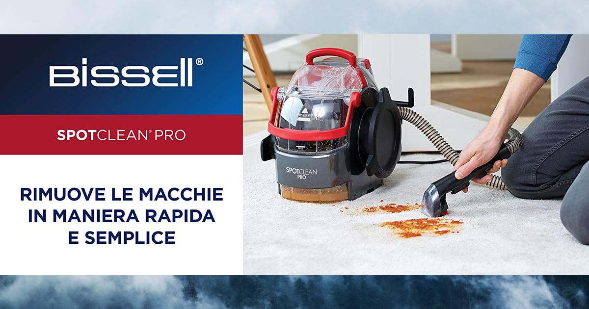 Pulizia facile di macchie e cadute con BISSELL SpotClean Pro