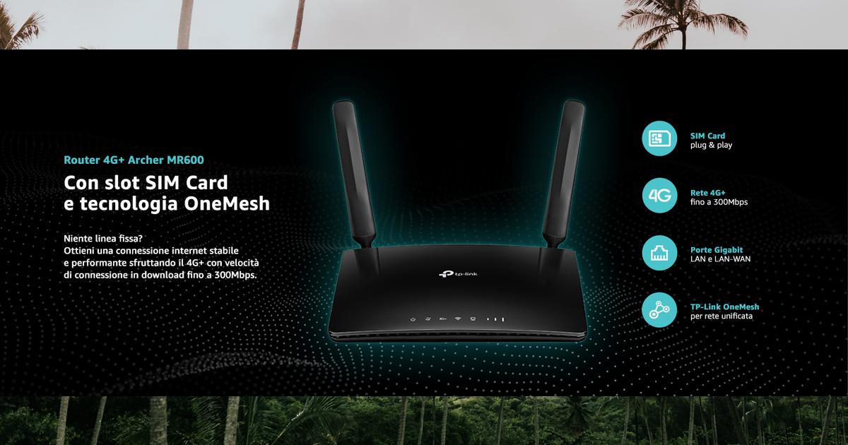 Router 4G+ TP-Link Box 4G: ecco cosa puoi aspettarti