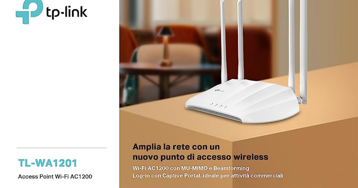 TP-Link TL-WA1201: un range extender potente e versatile