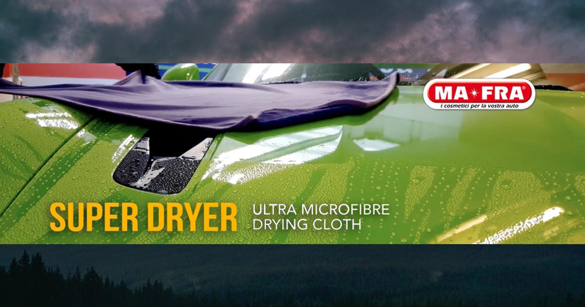 Ma-Fra Super Dryer: il meglio per la pulizia di auto e moto