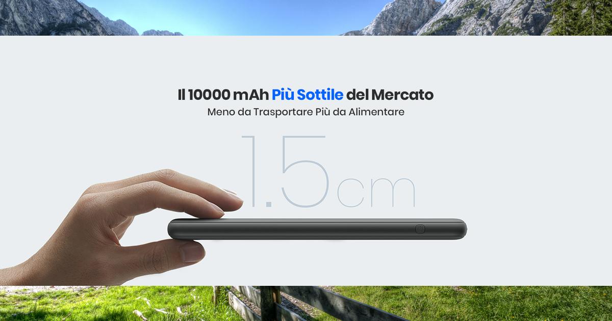 Recensione INIU Power Bank 10000mAh: Sottile e Leggero