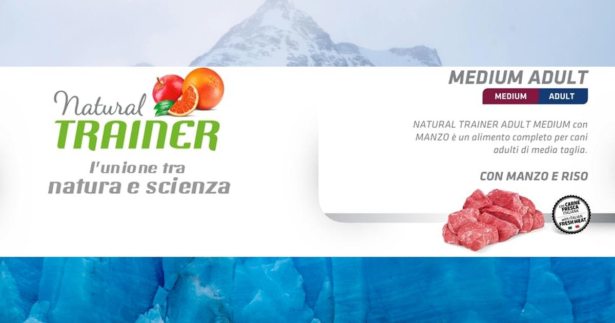 Recensione Natural Trainer Medium con Manzo